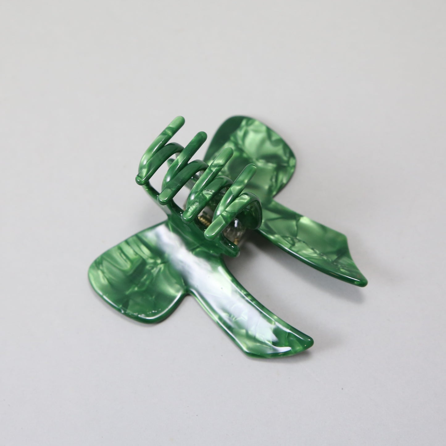 Coucou Suzette Hair Claw - Green Bow