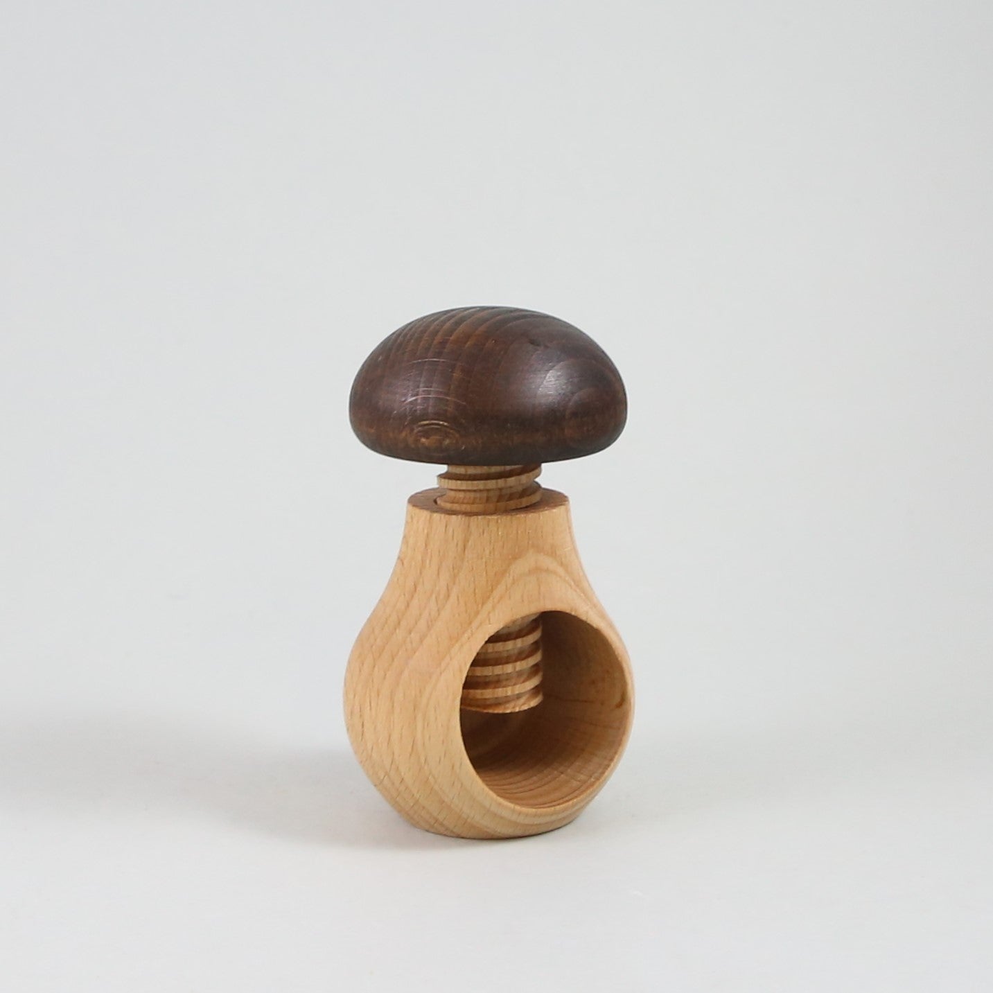 Wooden Mushroom Nutcracker