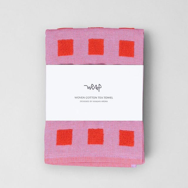 Wrap Squares Cotton Tea Towel