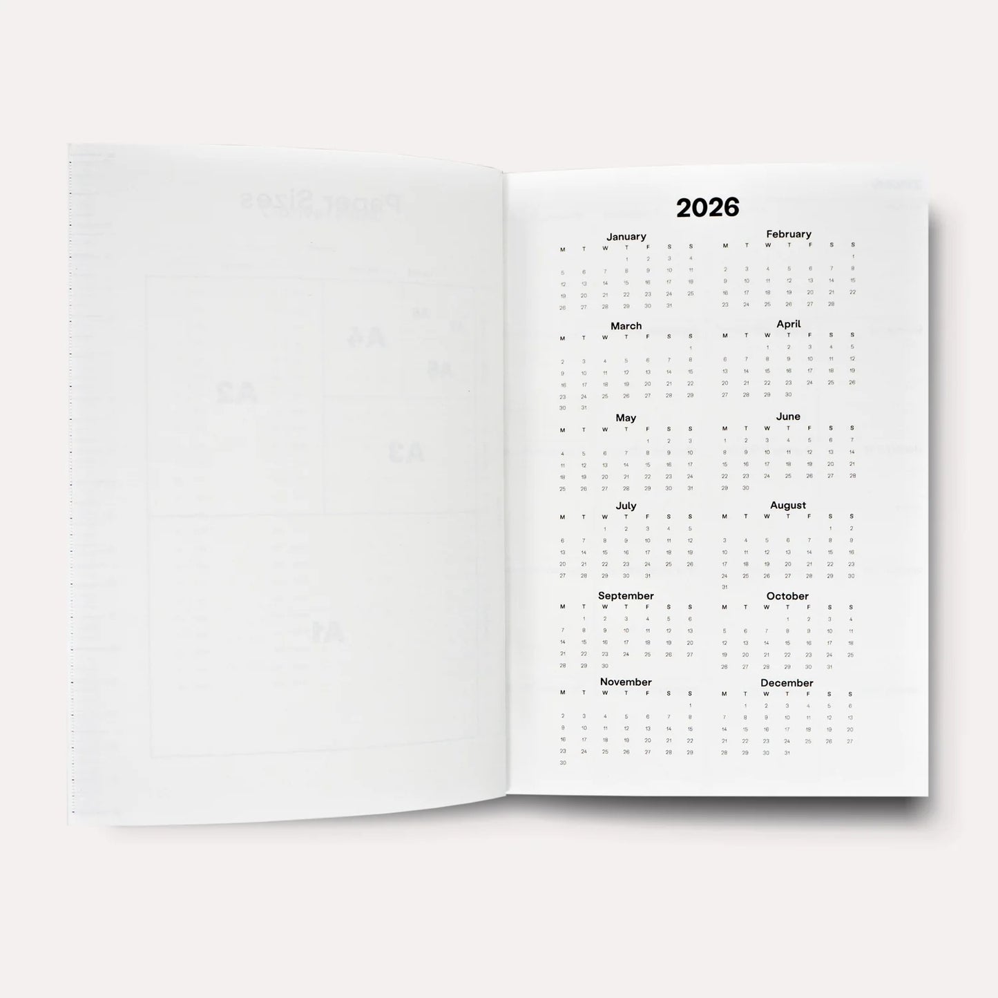 The Completist A5 Weekly Planner 2026 - Numero