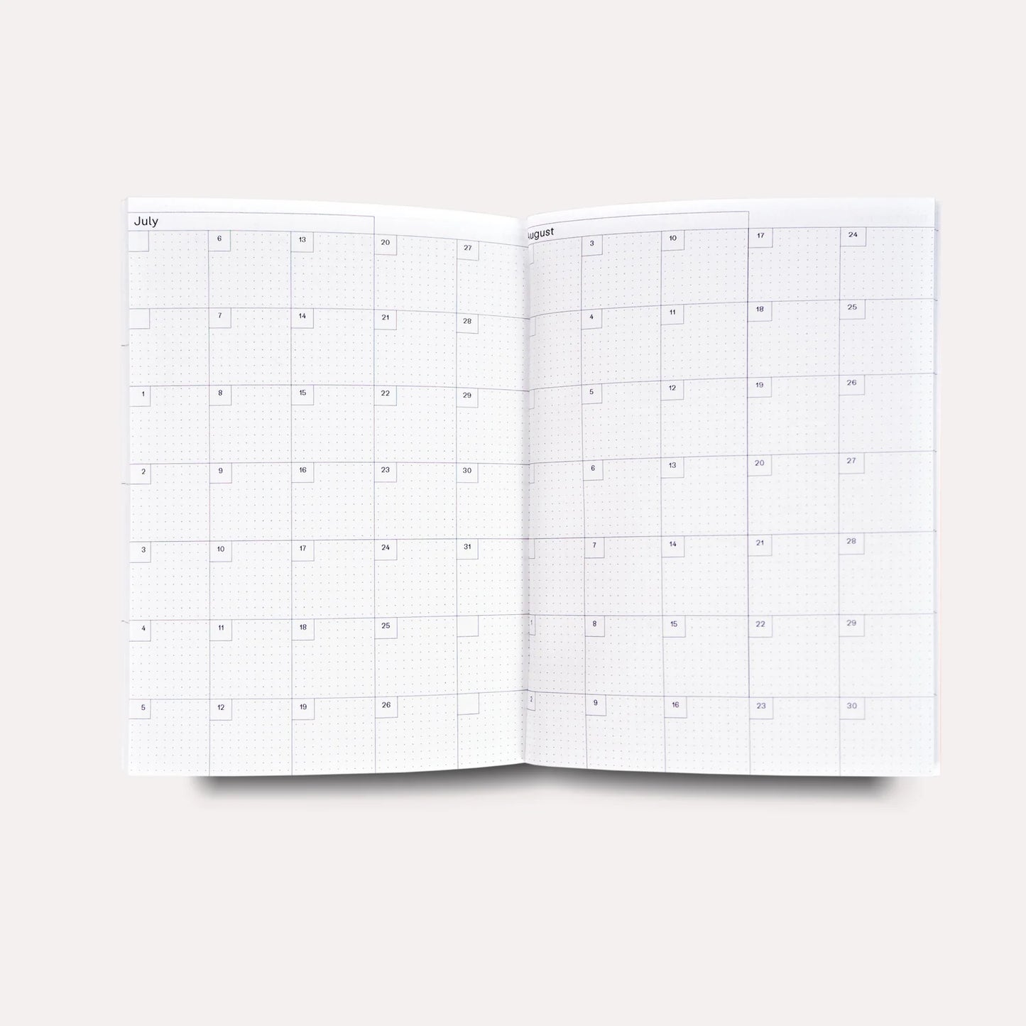 The Completist A6 Weekly Planner 2026 - Damson