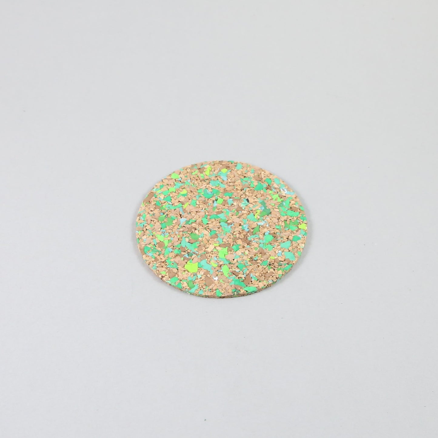 Speckled Cork Coasters - Set of Four