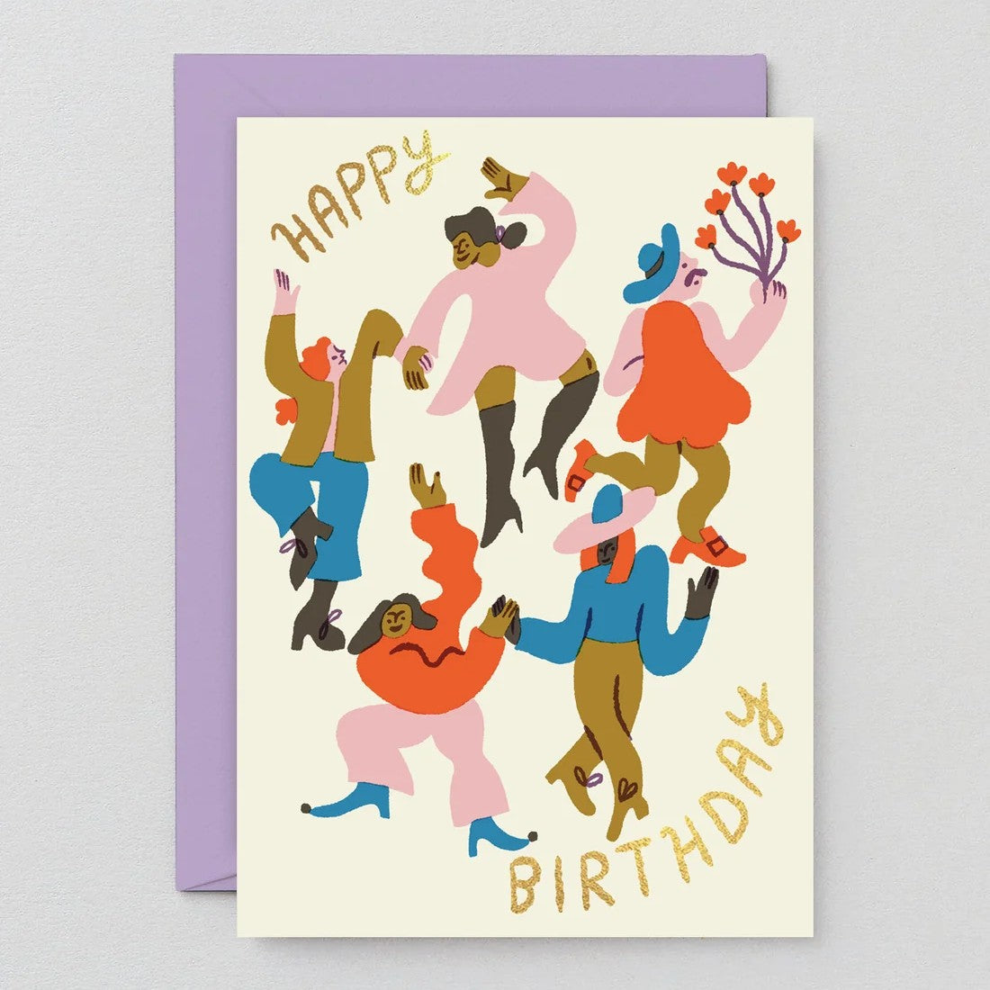 Happy Birthday Dancers Card