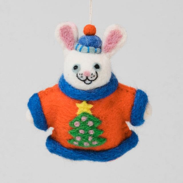 Rabbit - Wrap Felt Decoration