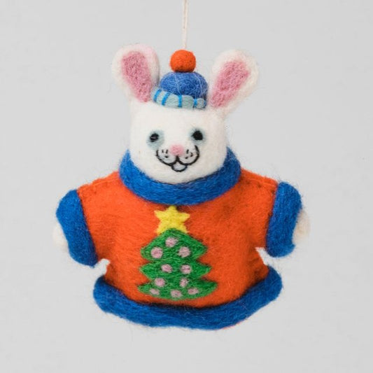 Rabbit - Wrap Felt Decoration