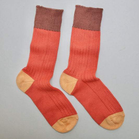 Colour Socks - Erythrina - size 4-7 / 8-11