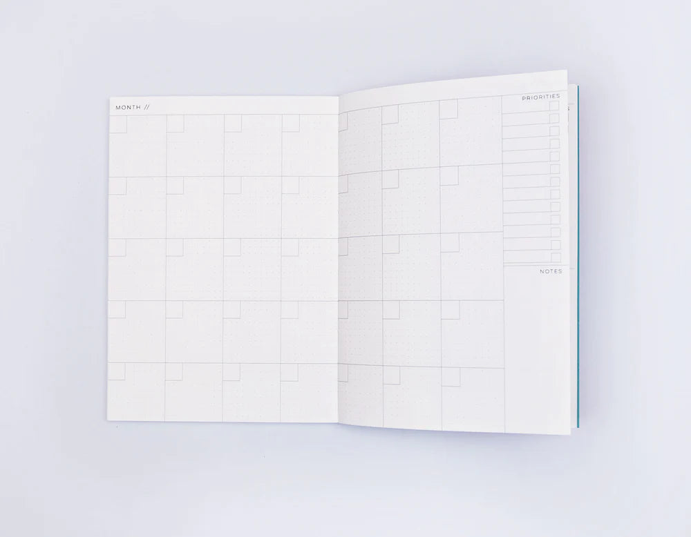 The Completist A5 Weekly Planner - Capri No.1