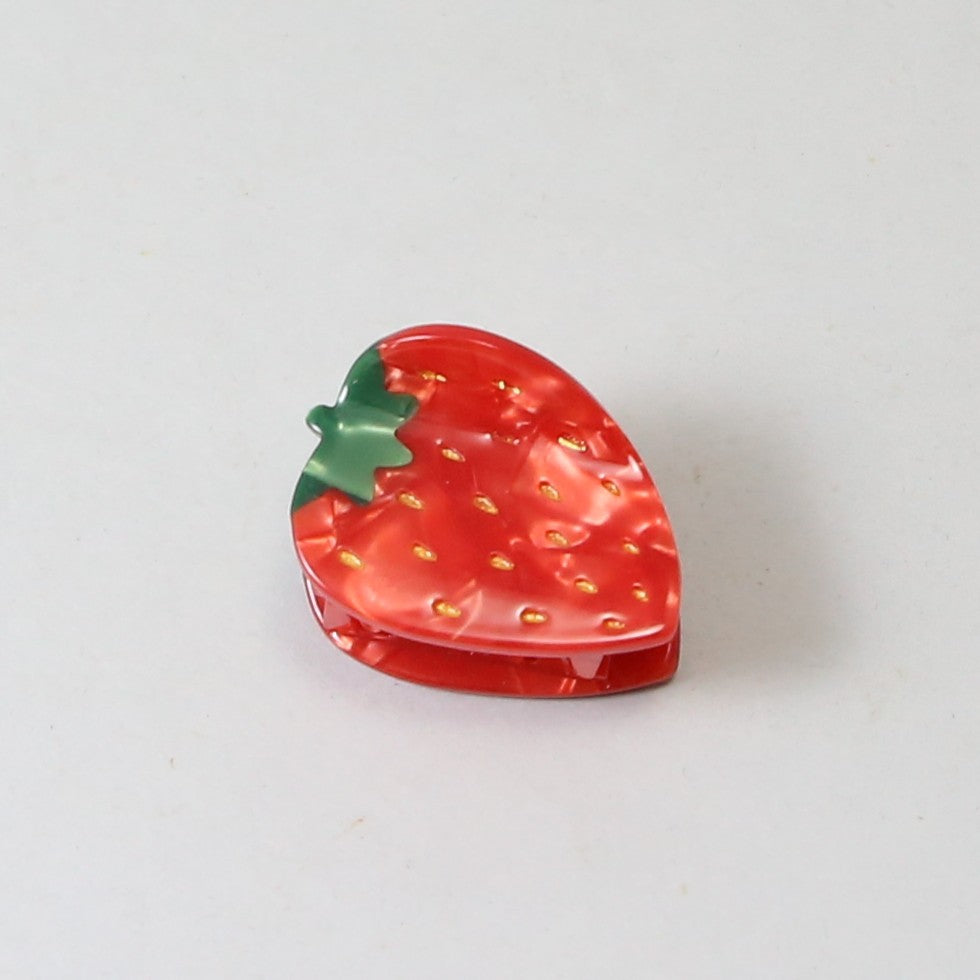 Coucou Suzette Hair Claw - Mini - Strawberry