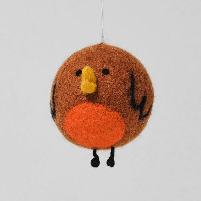 Robin - Wrap Felt Decoration