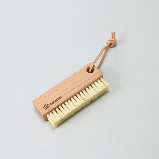 Nail Brush on Leather Cord