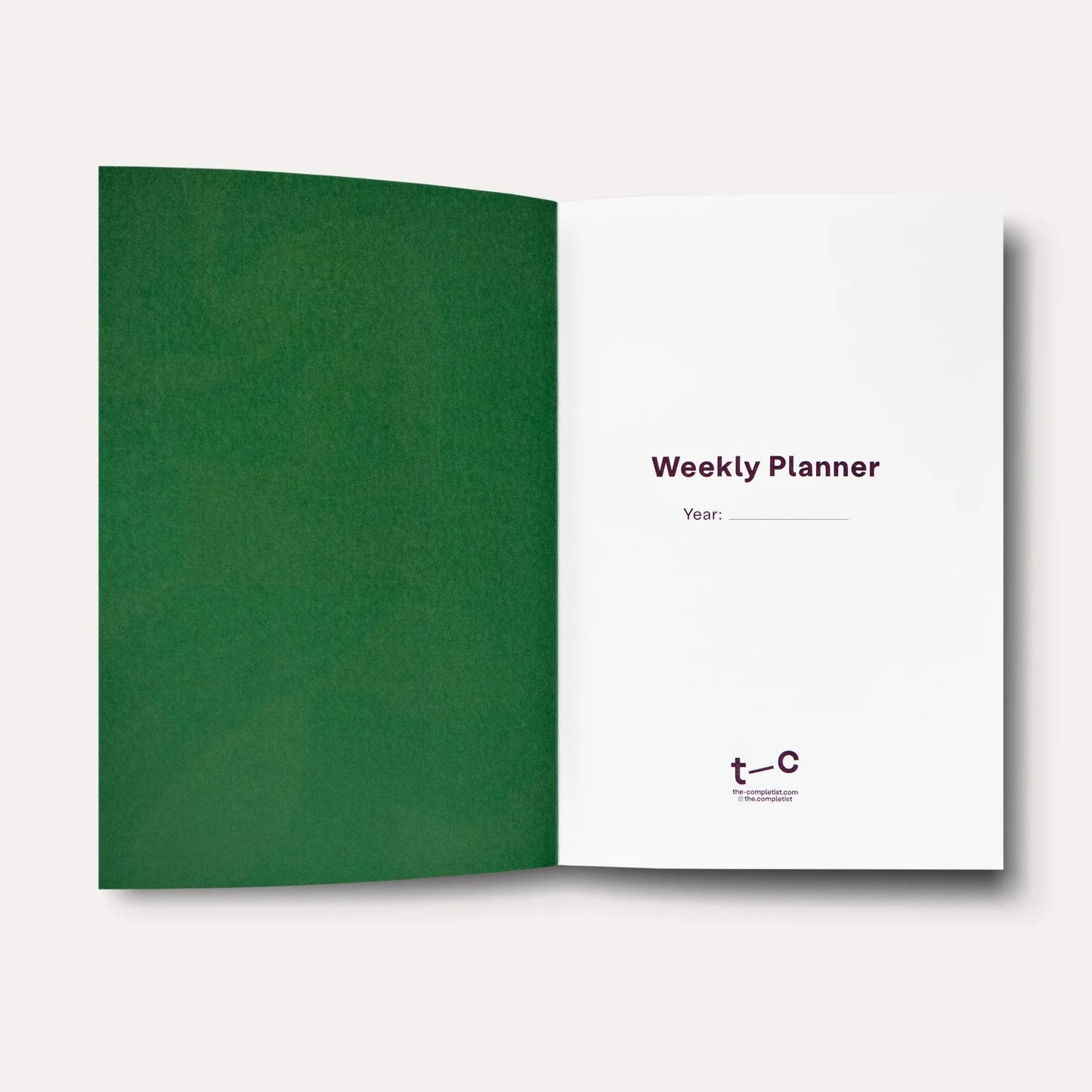 The Completist A5 Weekly Planner - Palermo
