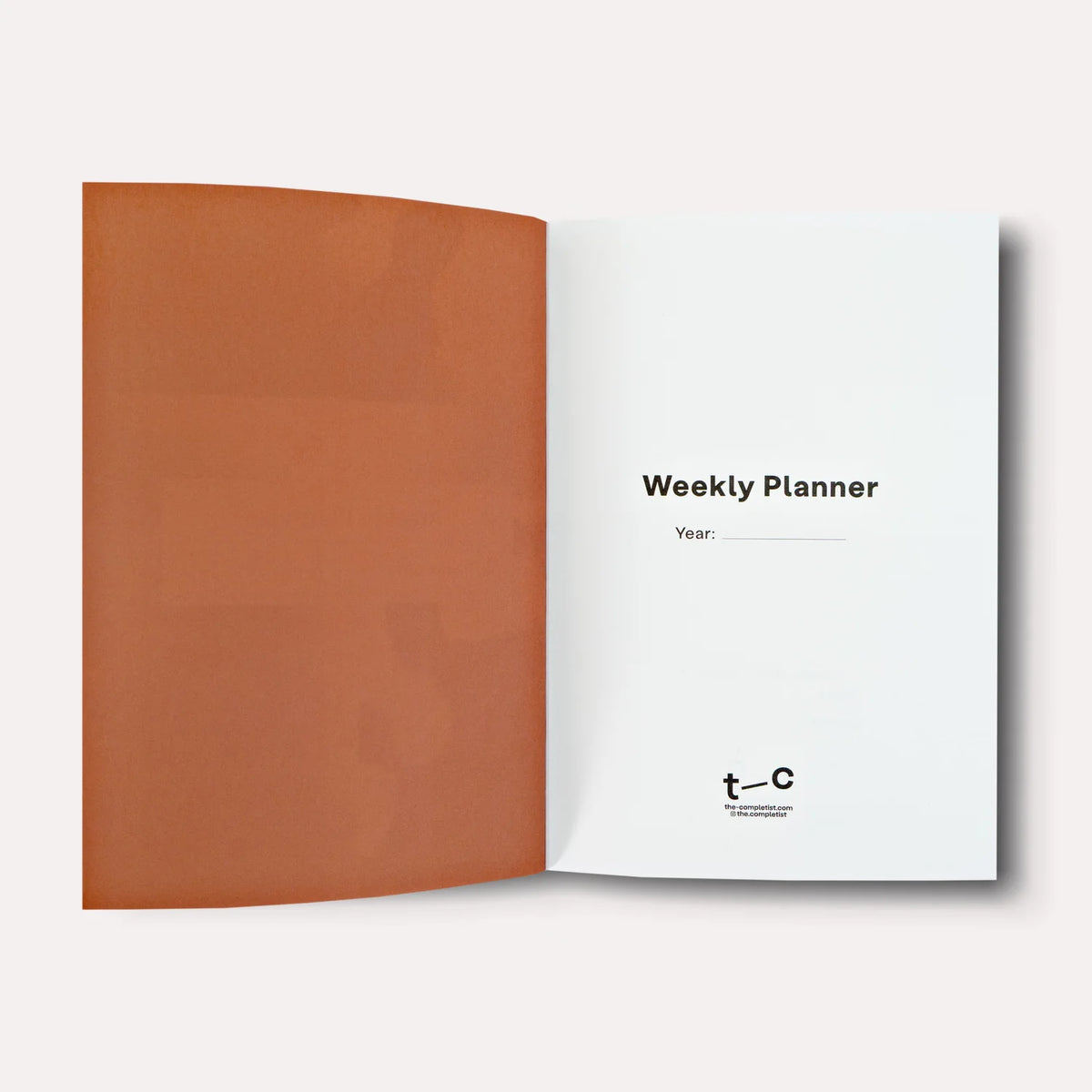The Completist A5 Weekly Planner - Mixer