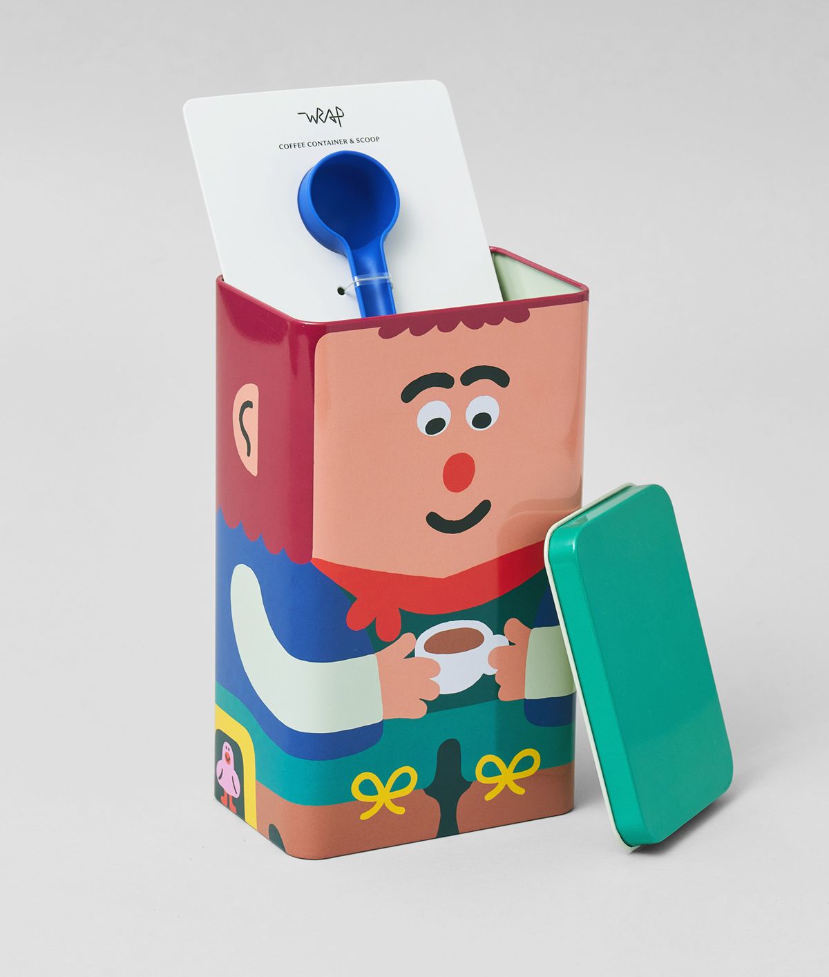 Coffee Tin & Scoop - Lil Guy