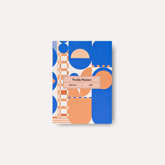The Completist A6 Weekly Planner 2026 - Signal