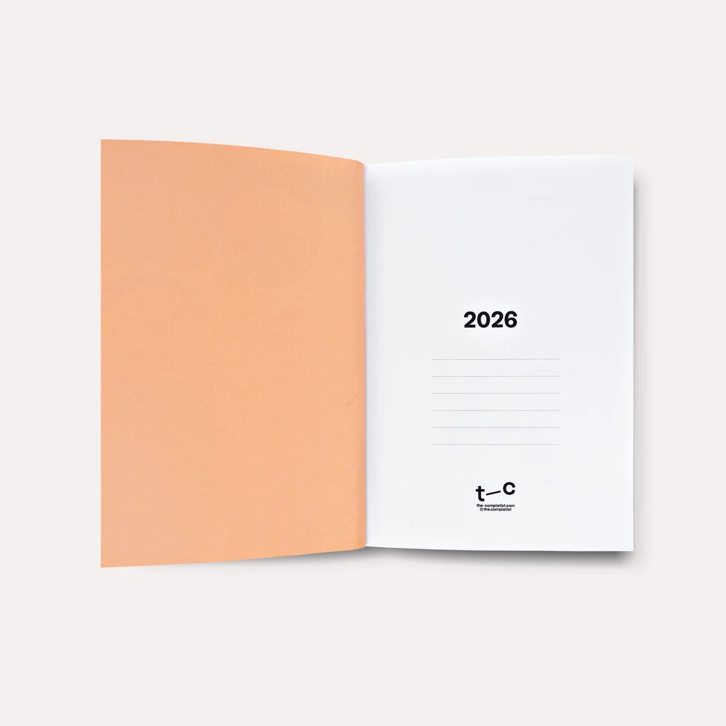 The Completist A6 Weekly Planner 2026 - Signal