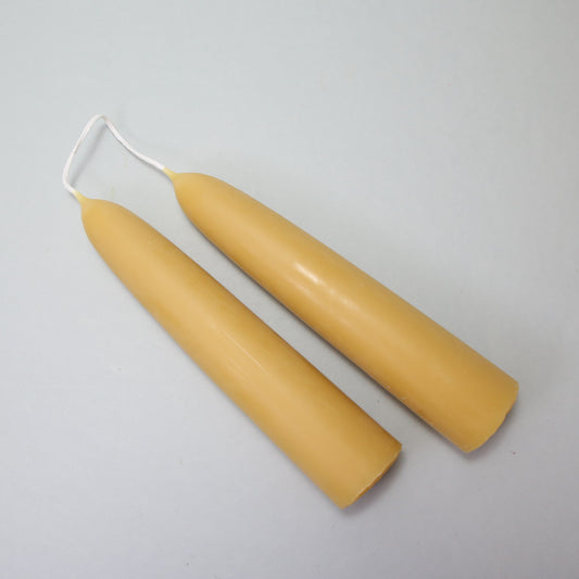 Giant Stubby Beeswax Candles
