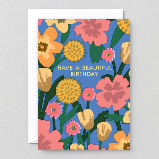 Celebration Flowers Card