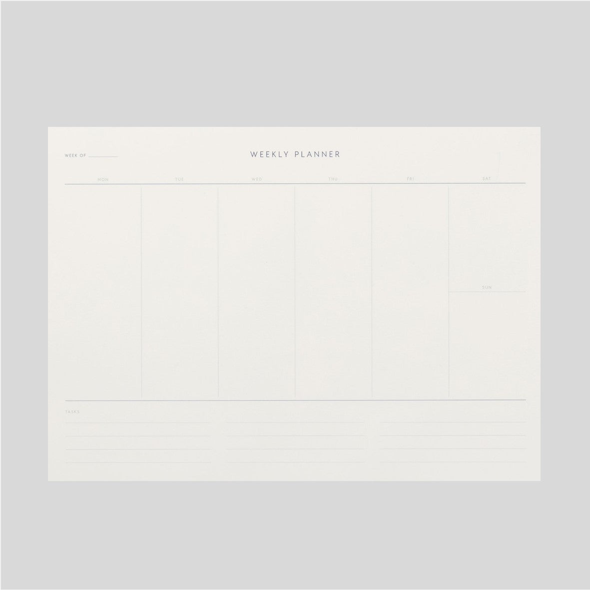 Kartotek Weekly Planner - A4