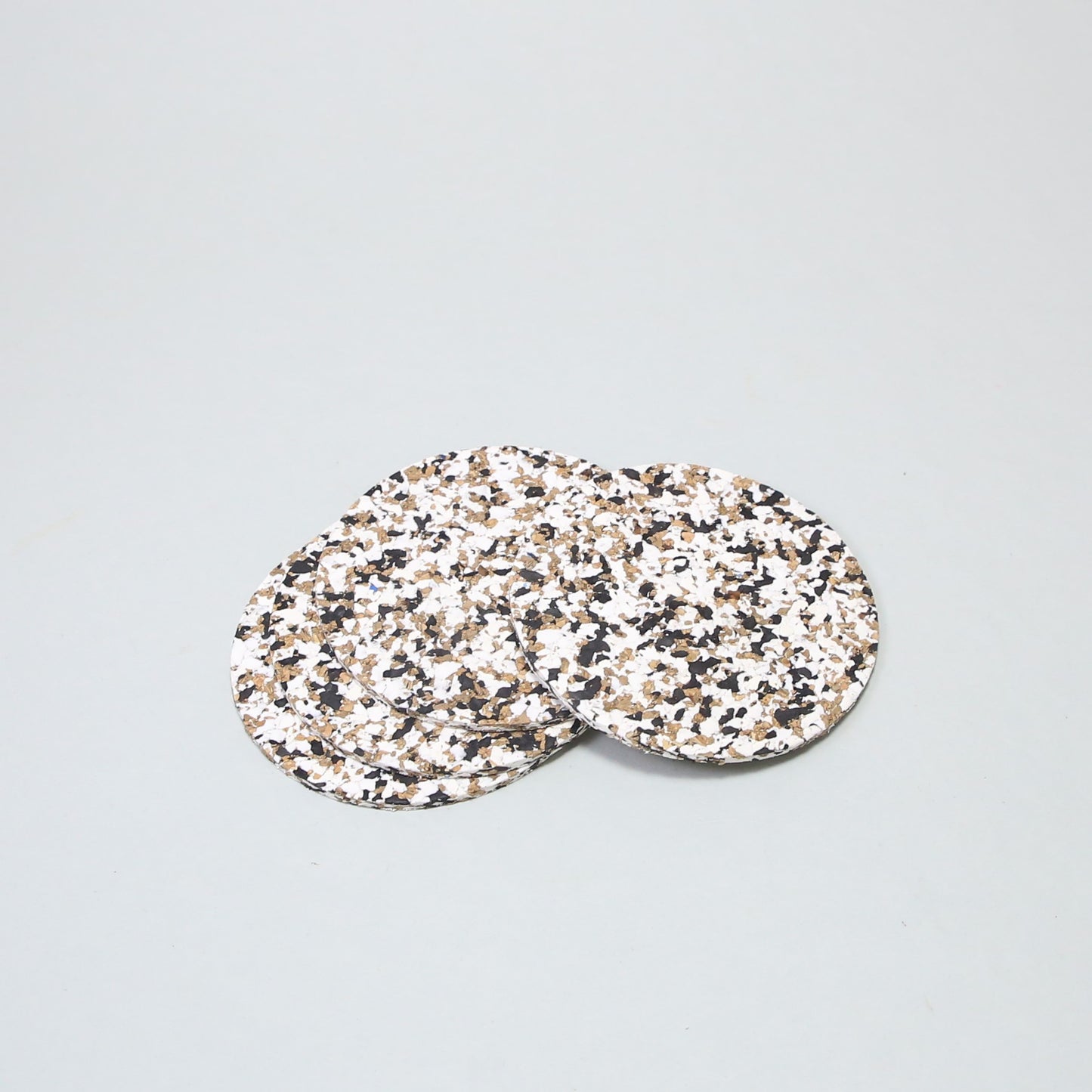 Speckled Cork Coasters - Set of Four